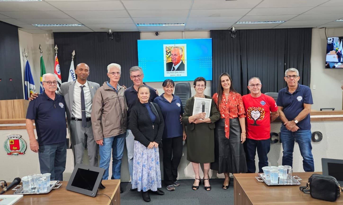 Câmara homenageia Sociedade São Vicente de Paulo