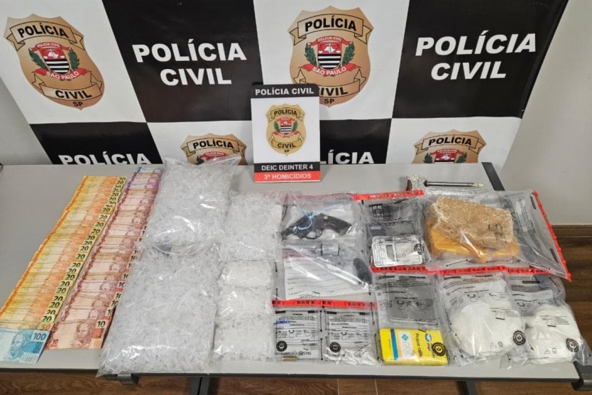 Suspeito de tentativa de homicídio tinha laboratório de drogas