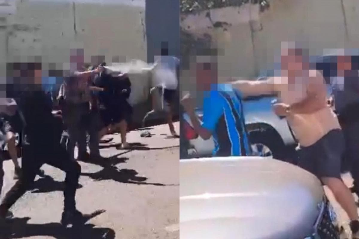 Briga em escola termina com uso de taser e spray