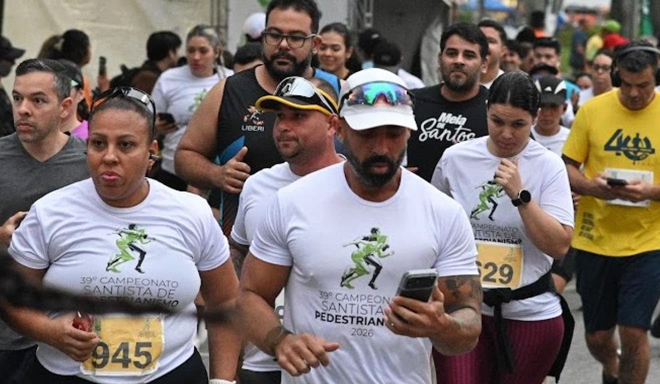 Campeonato Santista de Pedestrianismo abre 560 vagas