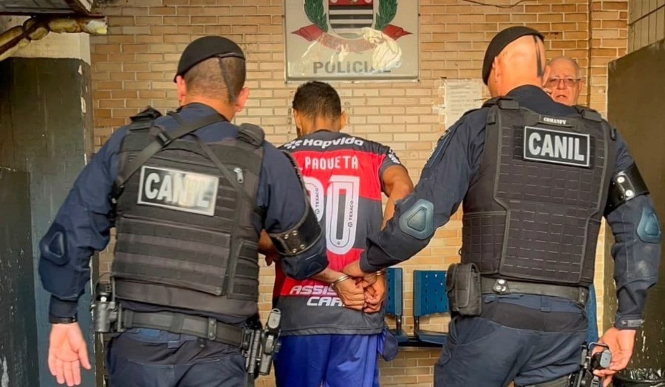 GCM de São Vicente detém suspeito e captura foragido