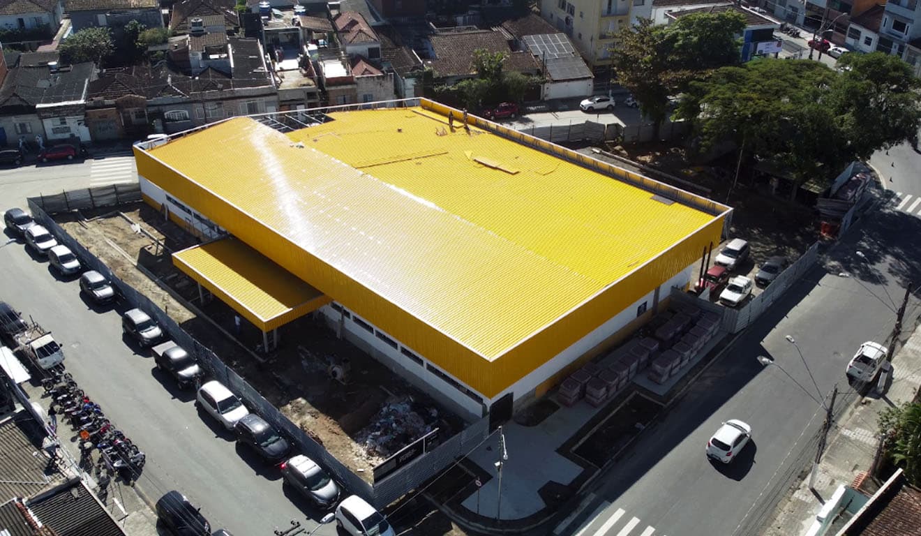 Nova rodoviária de São Vicente entra na reta final