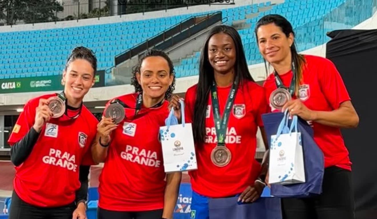 Praia Grande conquista três medalhas no Troféu Brasil