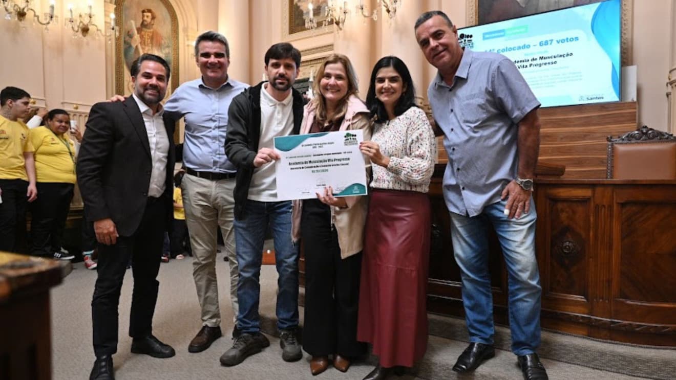Santos elege projetos do Orçamento Participativo 2027