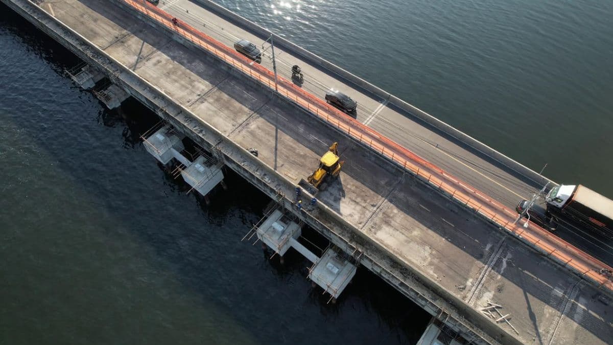 Obras do VLT na Ponte dos Barreiros chegam ao fim
