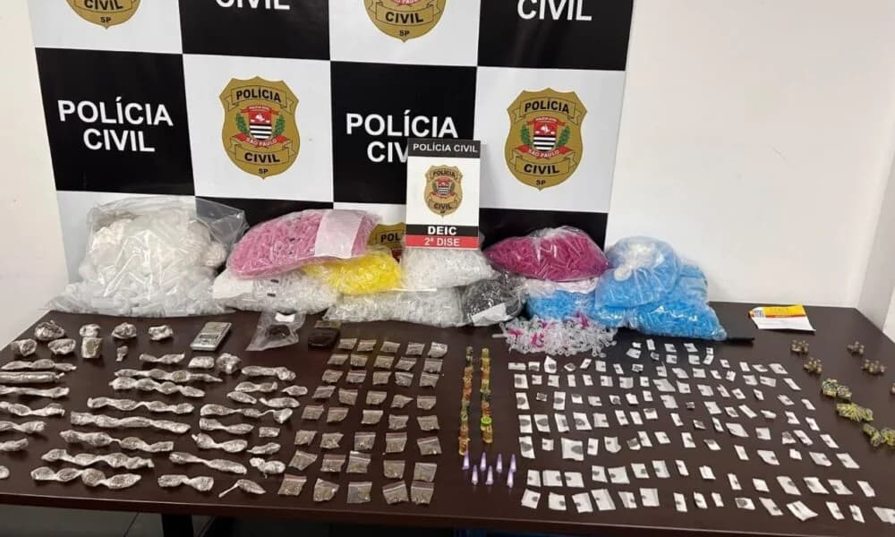 Operação contra tráfico de drogas prende três pessoas em Sorocaba e Ilha Comprida