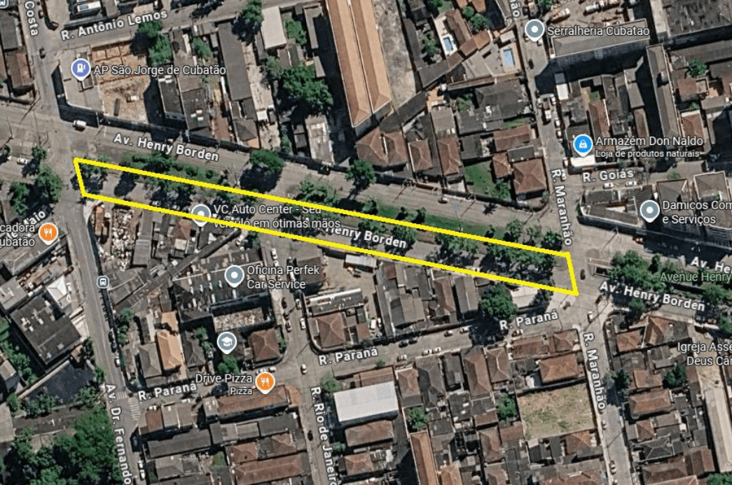 Obras interditam trecho da Avenida Henry Borden