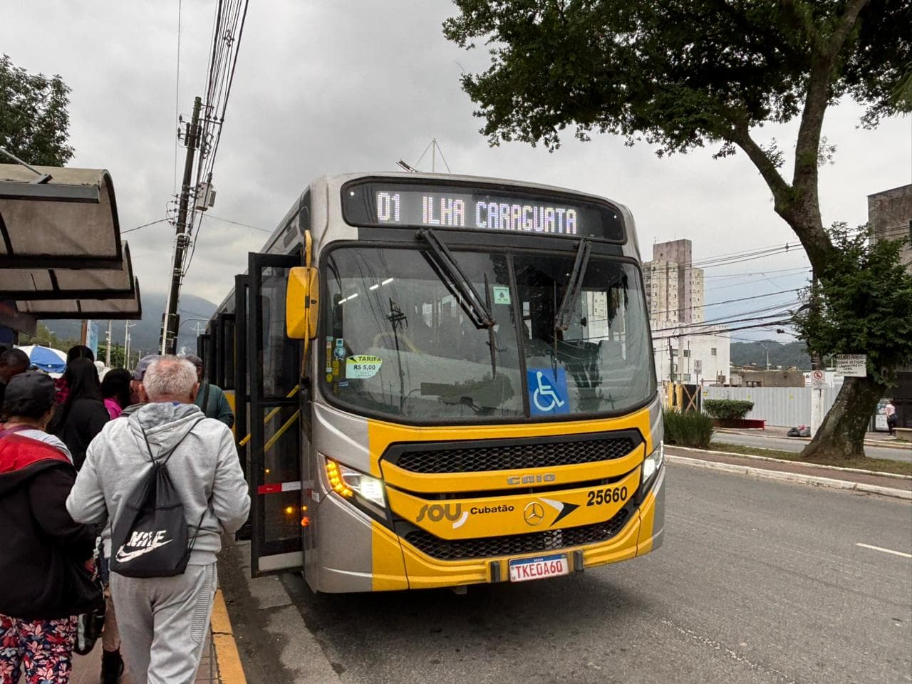 Linha 1 de Cubatão terá novo itinerário na segunda