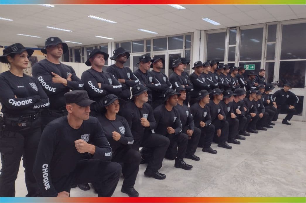 Cubatão forma primeira turma de Choque Motorizado