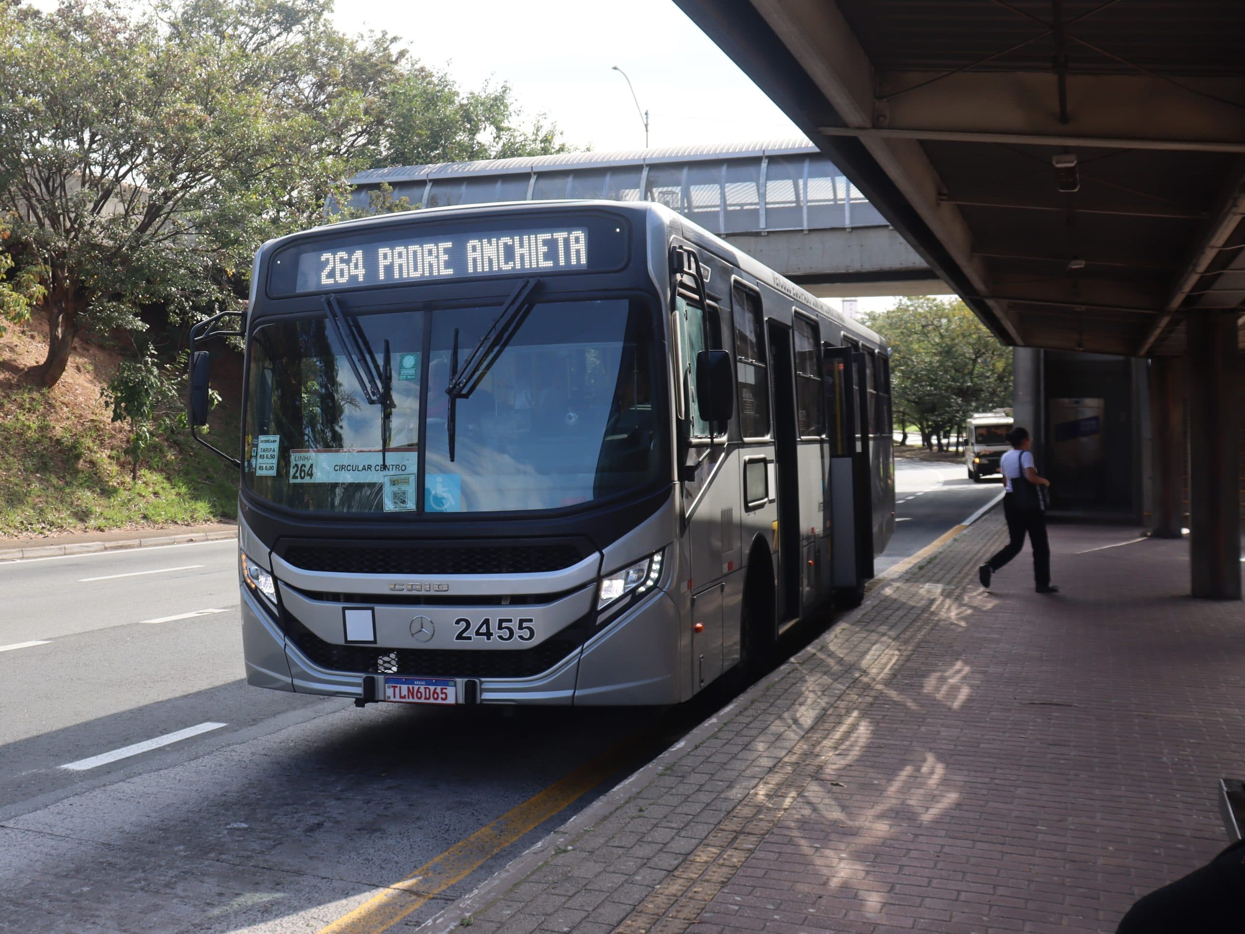 Onze linhas de ônibus mudam paradas em Campinas