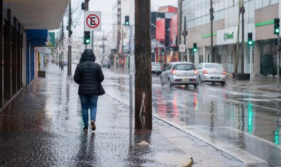 Ciclone no Sul deve trazer frio e chuva a Franca