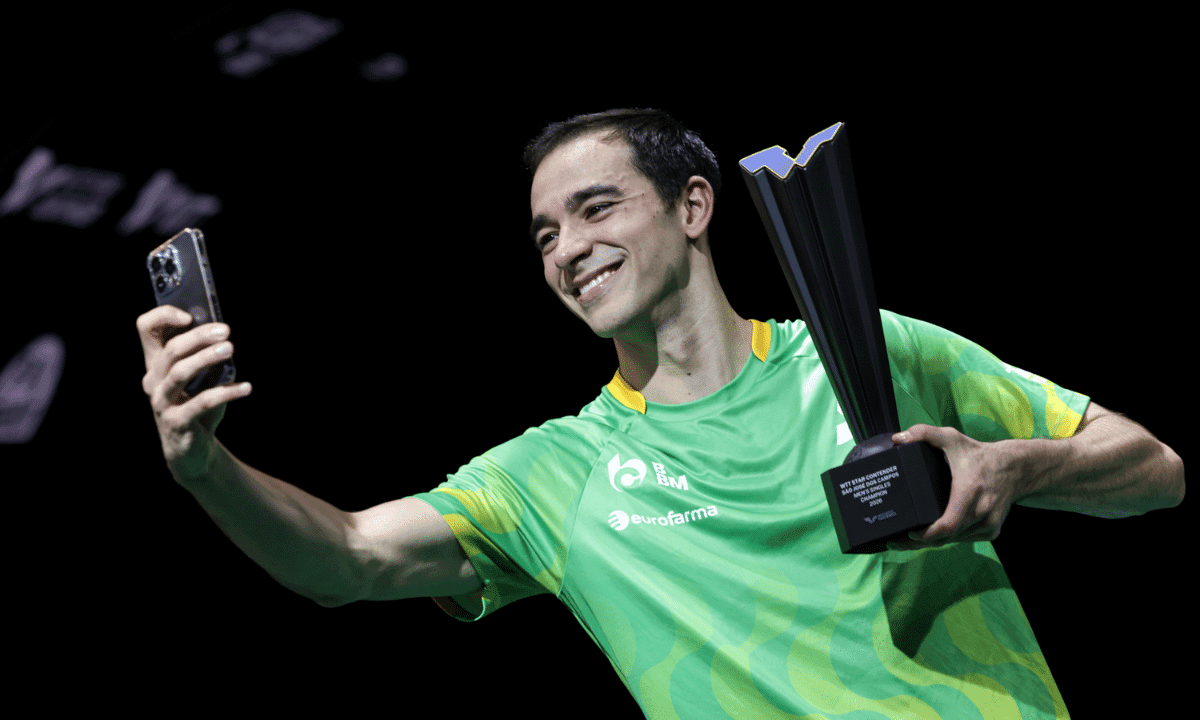 Calderano vence WTT e cumpre metas de 2026