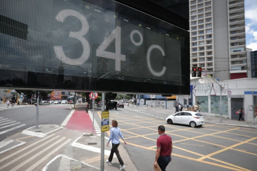 Defesa Civil alerta para calor extremo em SP