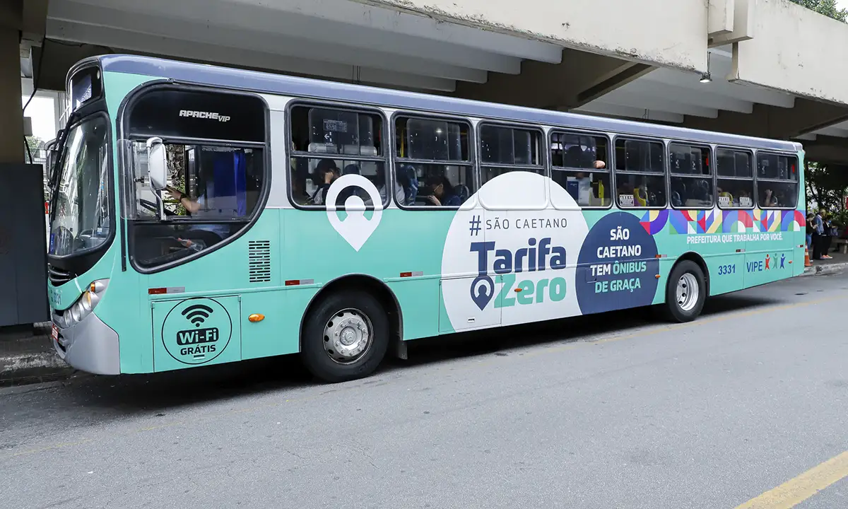 Tarifa Zero garantida para cadastrados em São Caetano