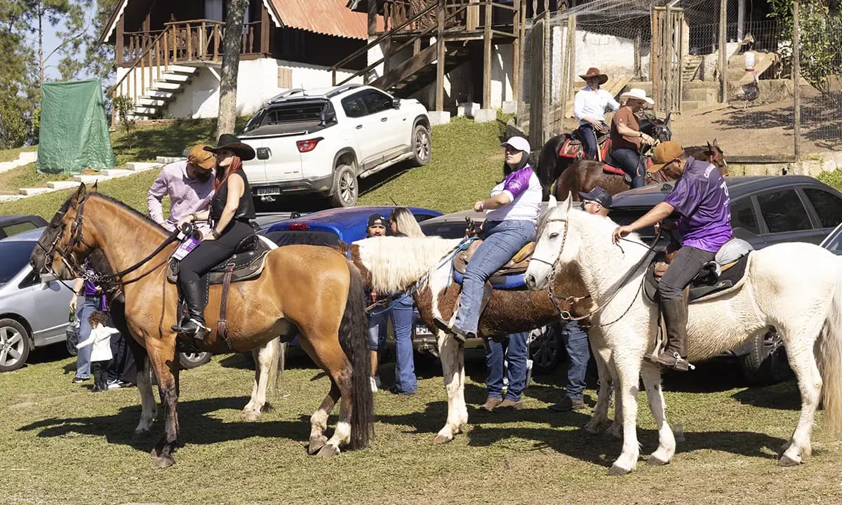 São Bernardo realiza 1ª Cavalgada pelo Feminicídio Zero