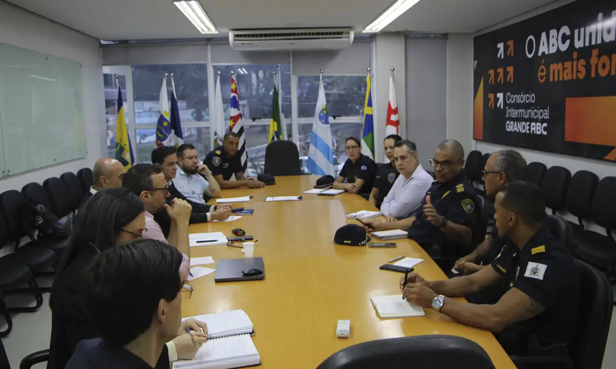 GCMs do ABC se reúnem para avaliar segurança regional