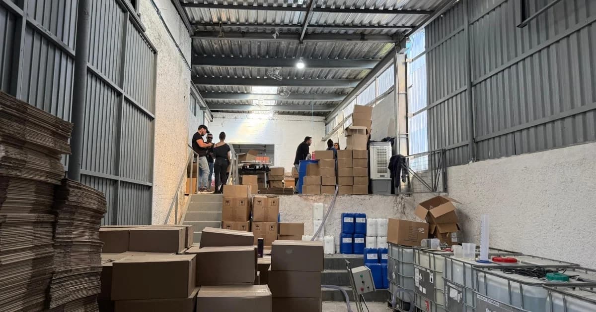 Fábrica clandestina de cosméticos é fechada em Itaquá