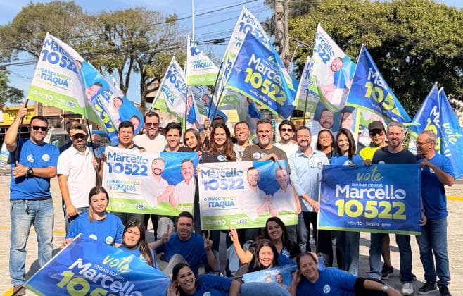 Marcello inicia campanha com percurso por bairros