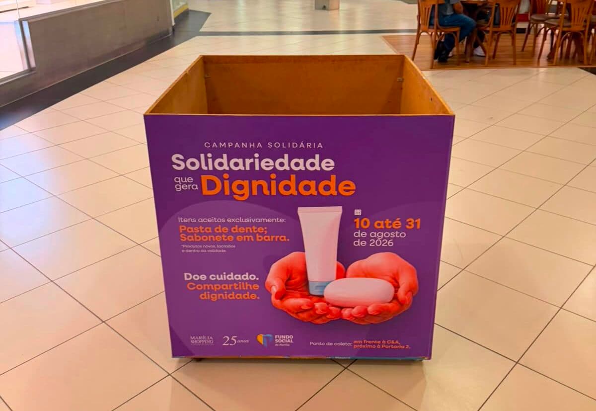 Fundo Social arrecada higiene pessoal para famílias