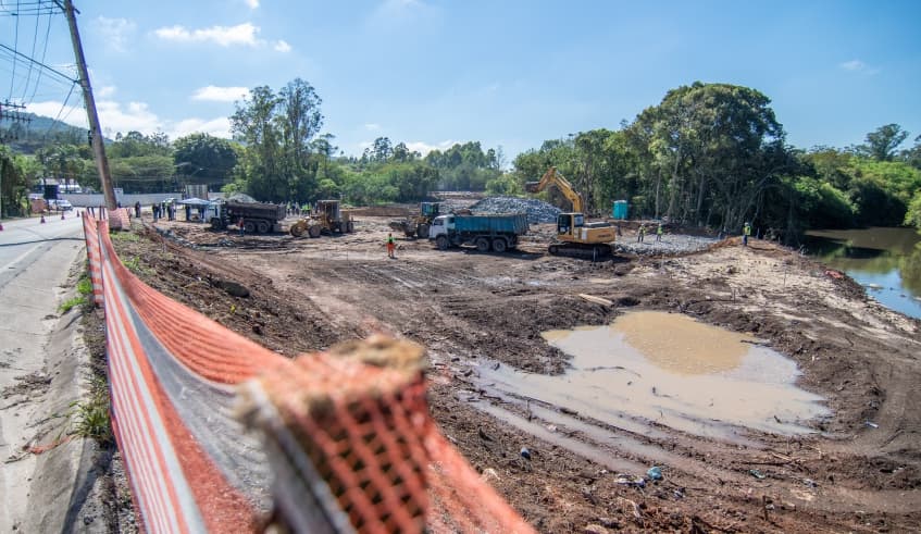 Nova ponte da Volta Fria tem obras iniciadas