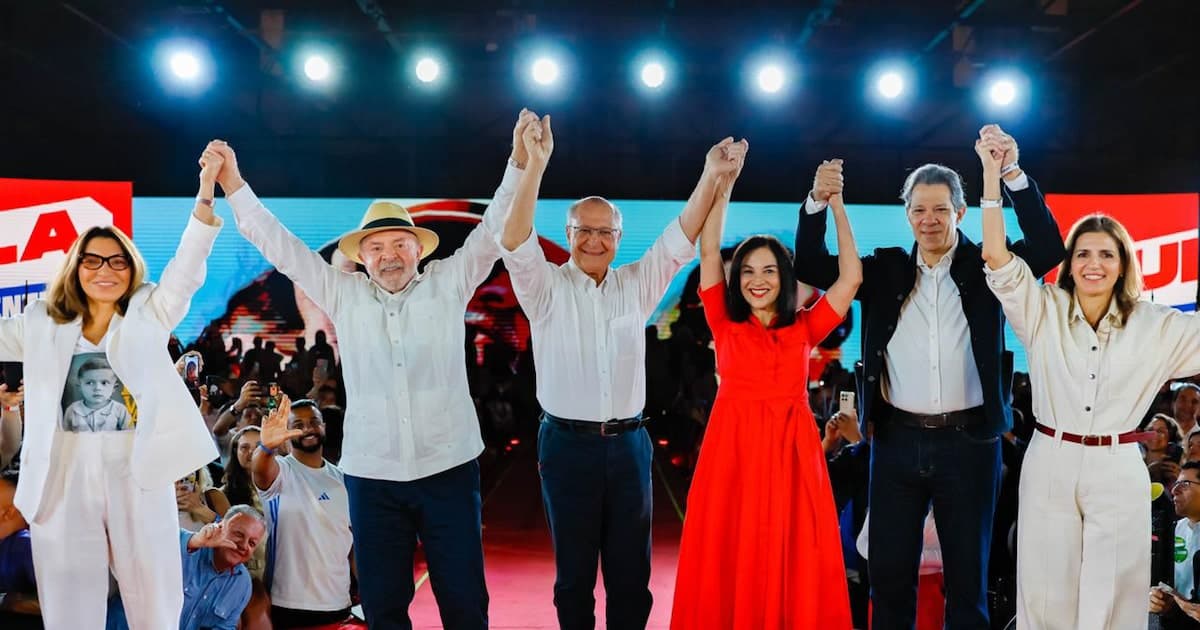 # Alckmin, Haddad, Janja e outras autoridades participam de ato de Lula no ABC