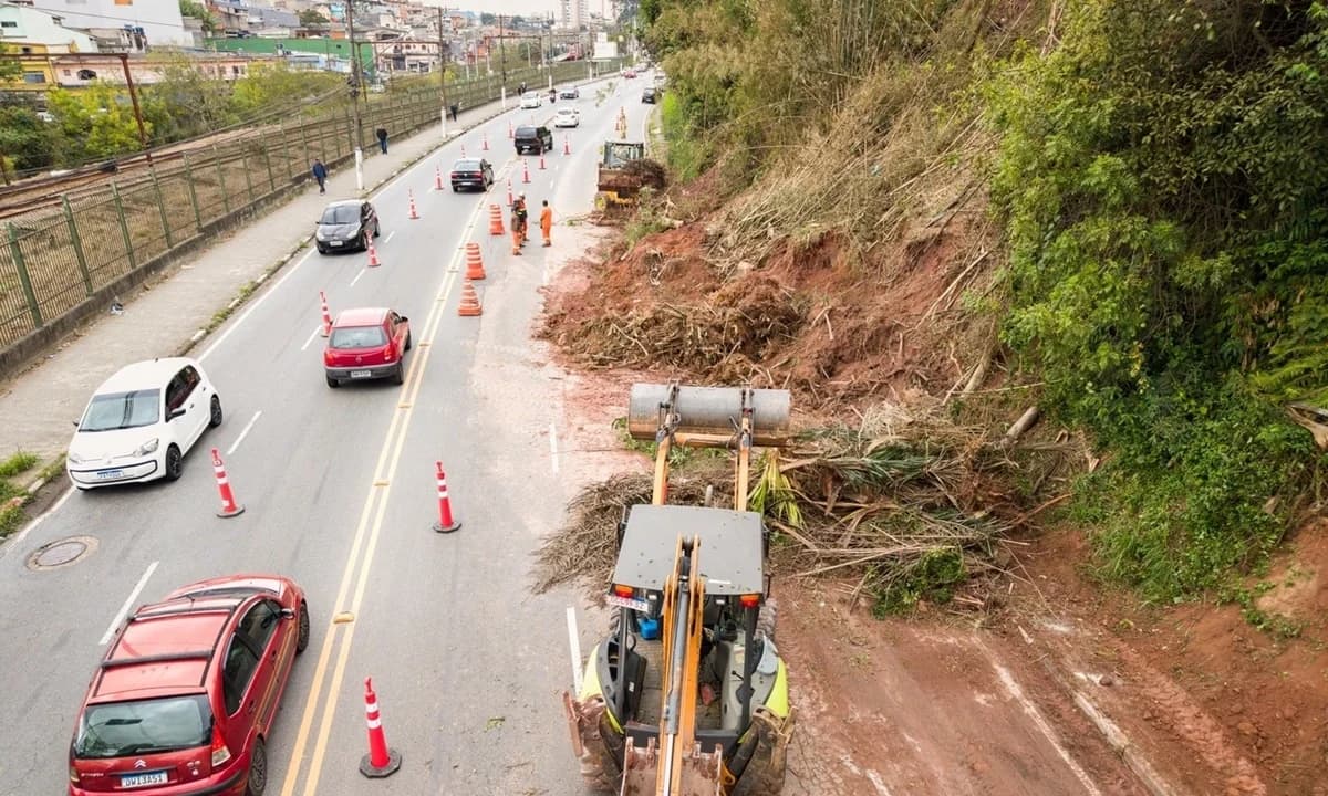 Mauá inicia obra de contenção no Jardim Guapituba