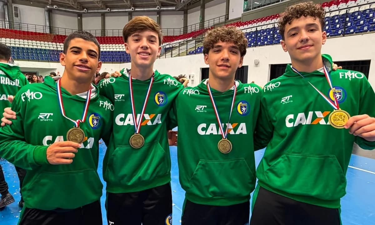 Quatro atletas de São Bernardo vencem Sul-Americano de handebol