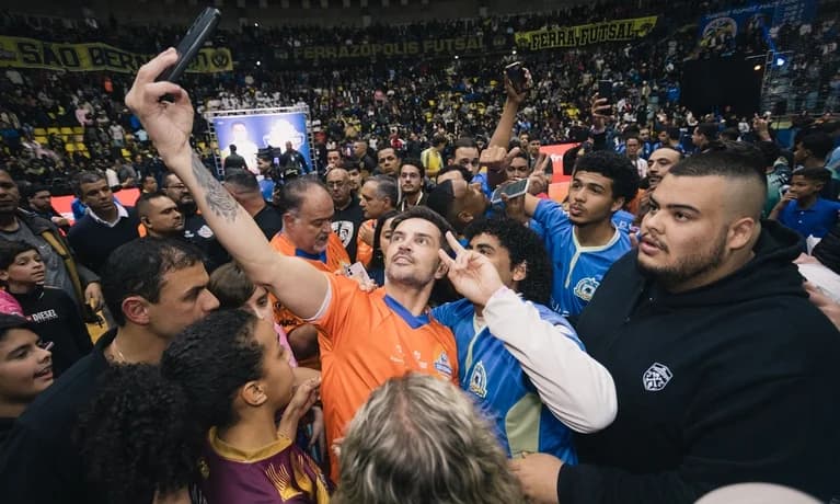 Falcão estará na final da Copa SBC de Futsal