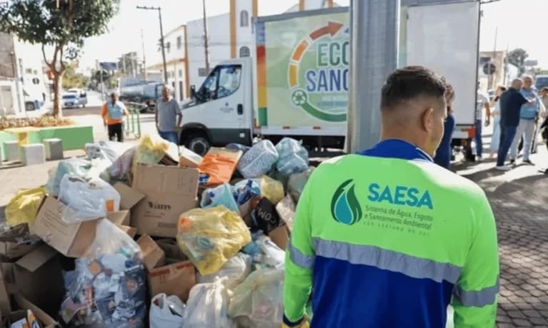 São Caetano troca recicláveis por alimentos nesta quinta