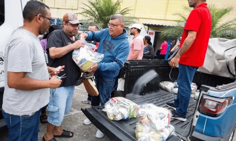Quermesse de Mauá gera doação de cestas alimentares