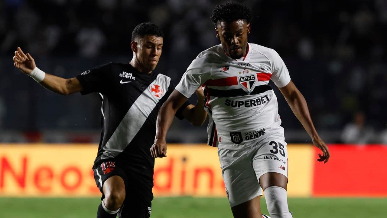 São Paulo vence Vasco e se recupera no Brasileiro