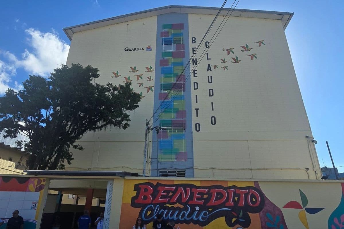 Guarujá inaugura primeira escola de tempo integral