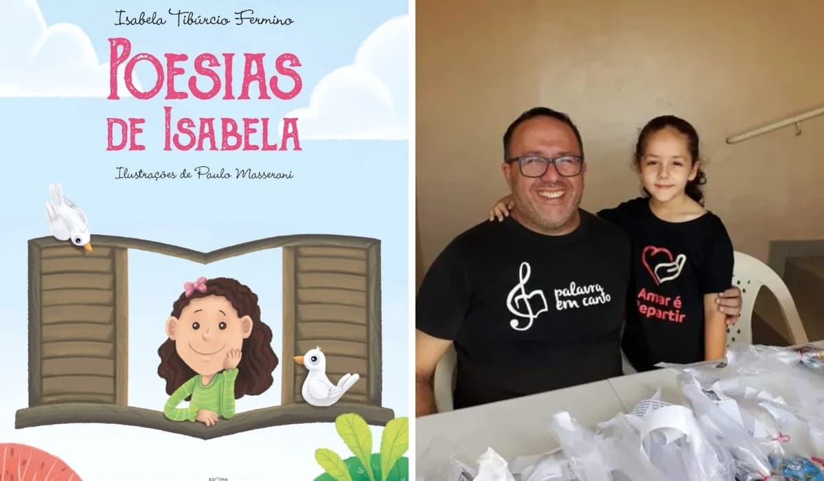 Pai publica livro com poesias de filha morta