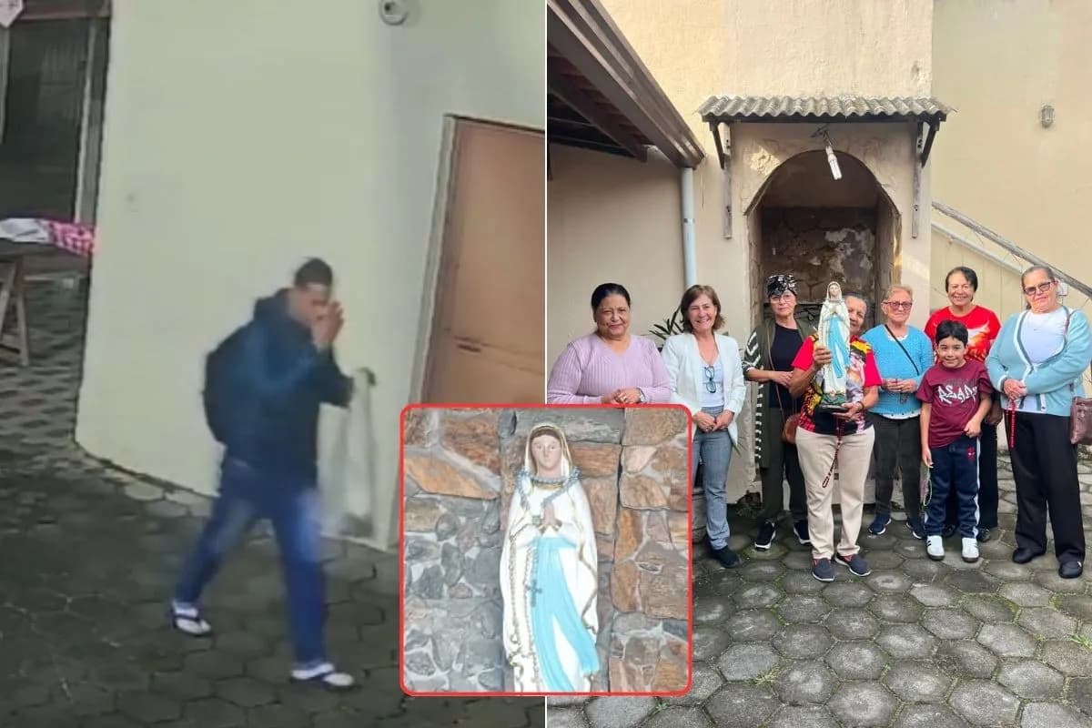 Imagem sacra furtada em Praia Grande é recuperada