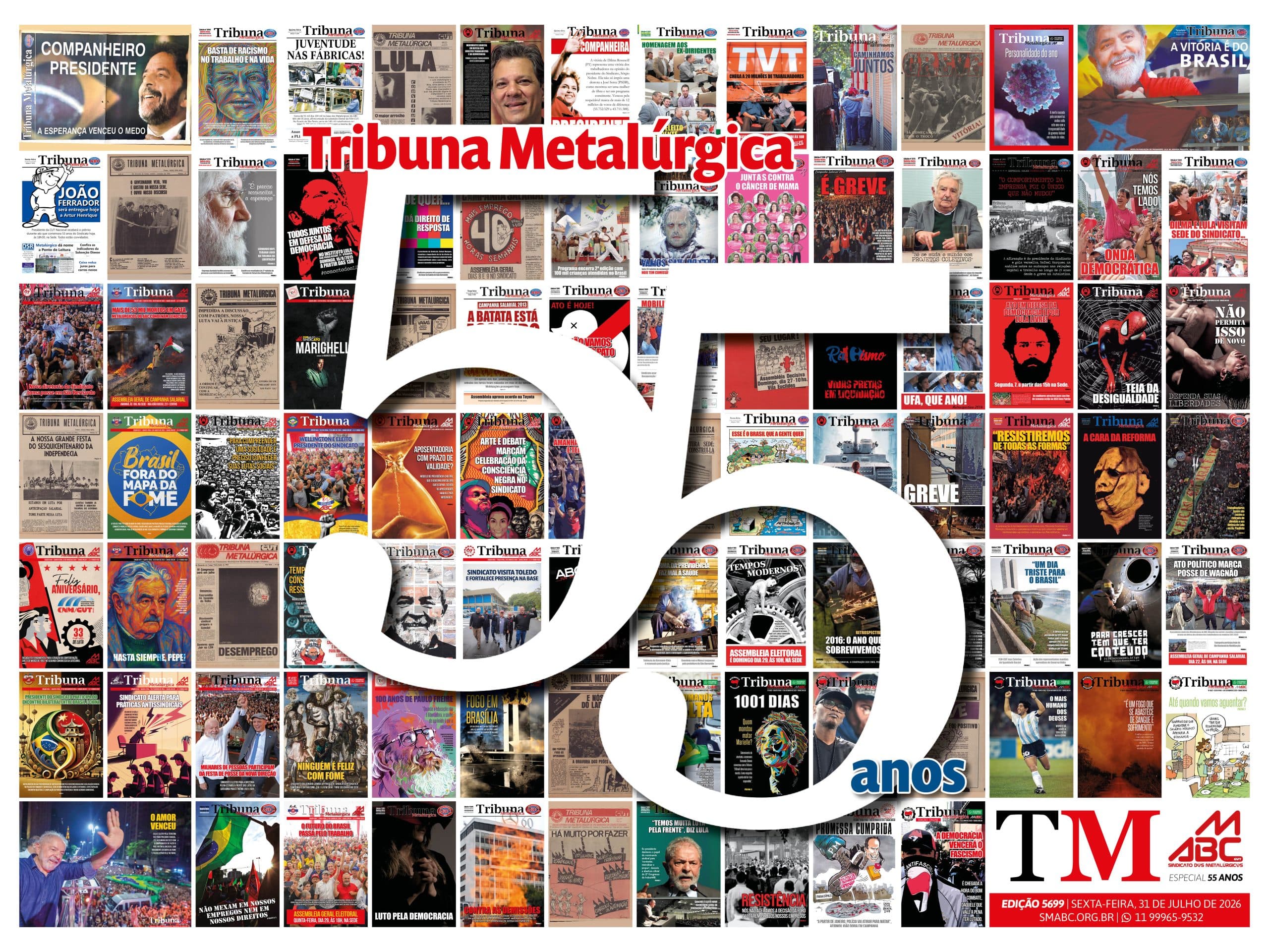 Tribuna Metalúrgica marca história do ABC