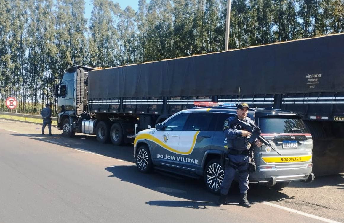 TOR recupera caminhão e prende três por sequestro