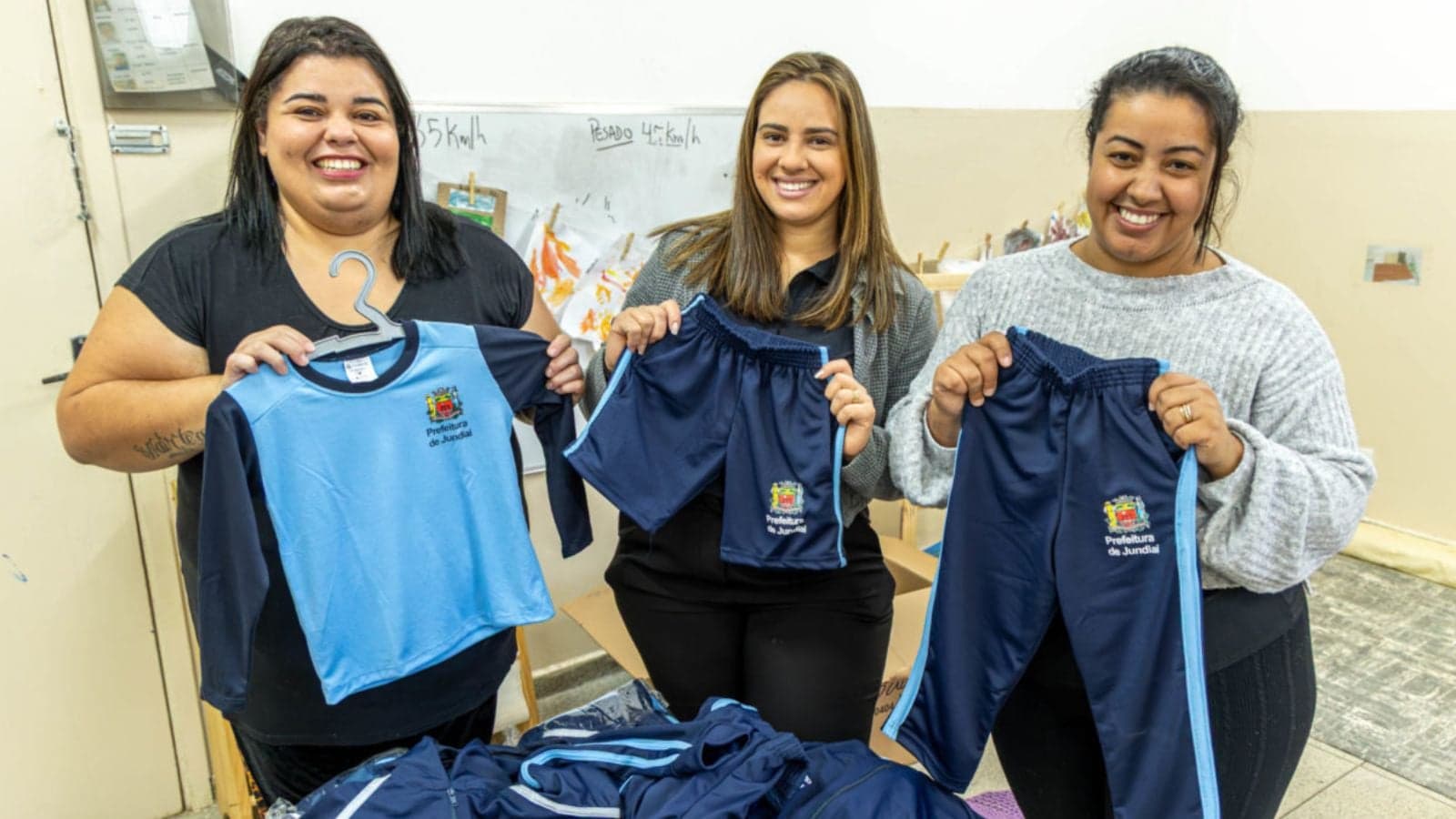Novos uniformes escolares de Jundiaí aprovados por famílias
