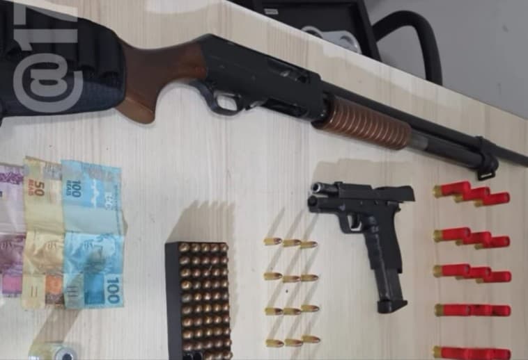 Empresário preso por agressão e porte ilegal de armas