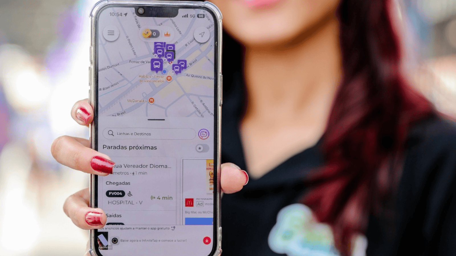 Ferraz lança app gratuito de monitoramento de ônibus