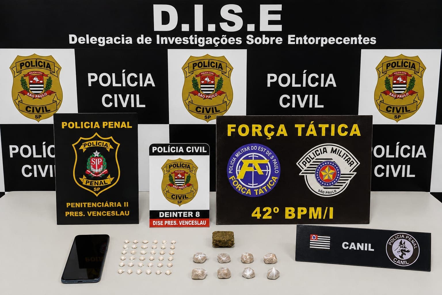 Mulher é presa por tráfico em Presidente Venceslau