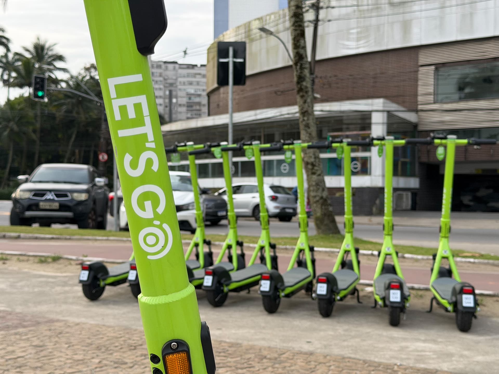 São Vicente introduz patinetes elétricos